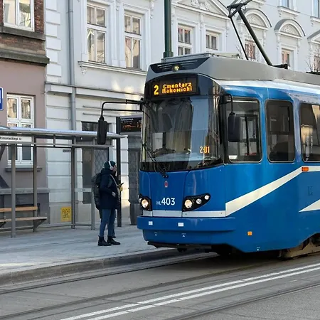 Cracow & Self Check In & Free Parking Daire