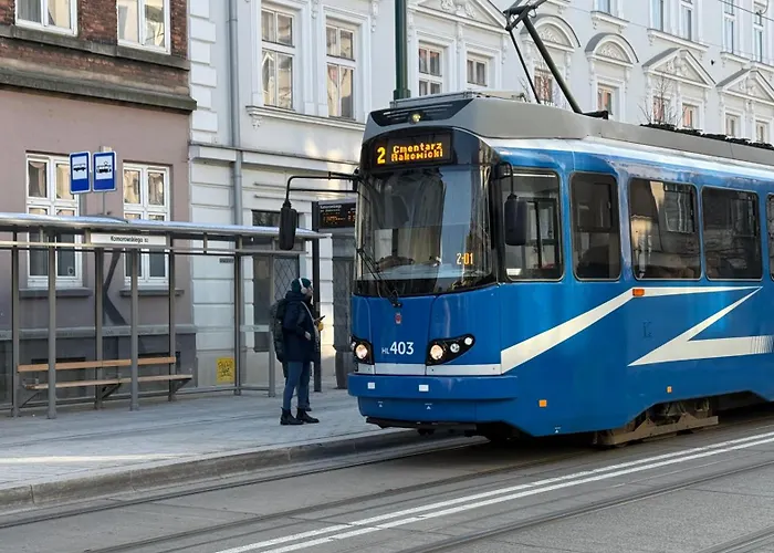 Cracow & Self Check In & Free Parking Apartment